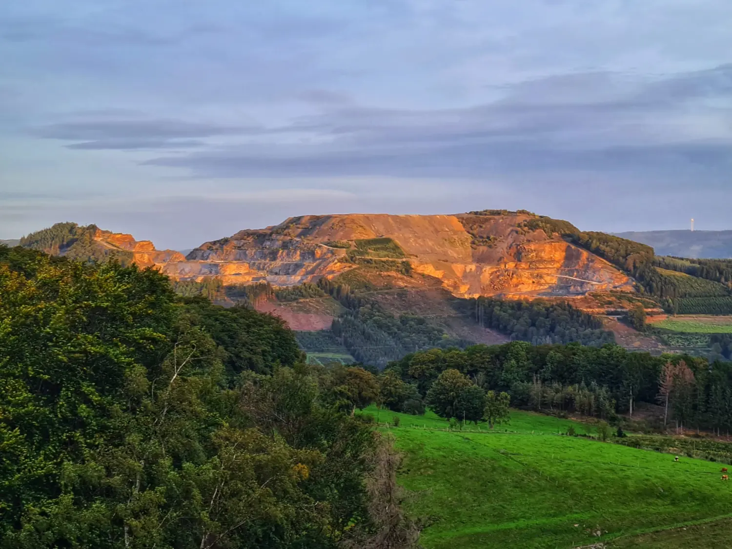 Umgebung/Landschaft von Ferienwohnungen Dorfliebe Dörnberg