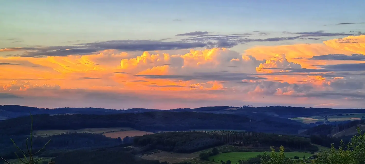 Umgebung/Landschaft von Ferienwohnungen Dorfliebe Dörnberg