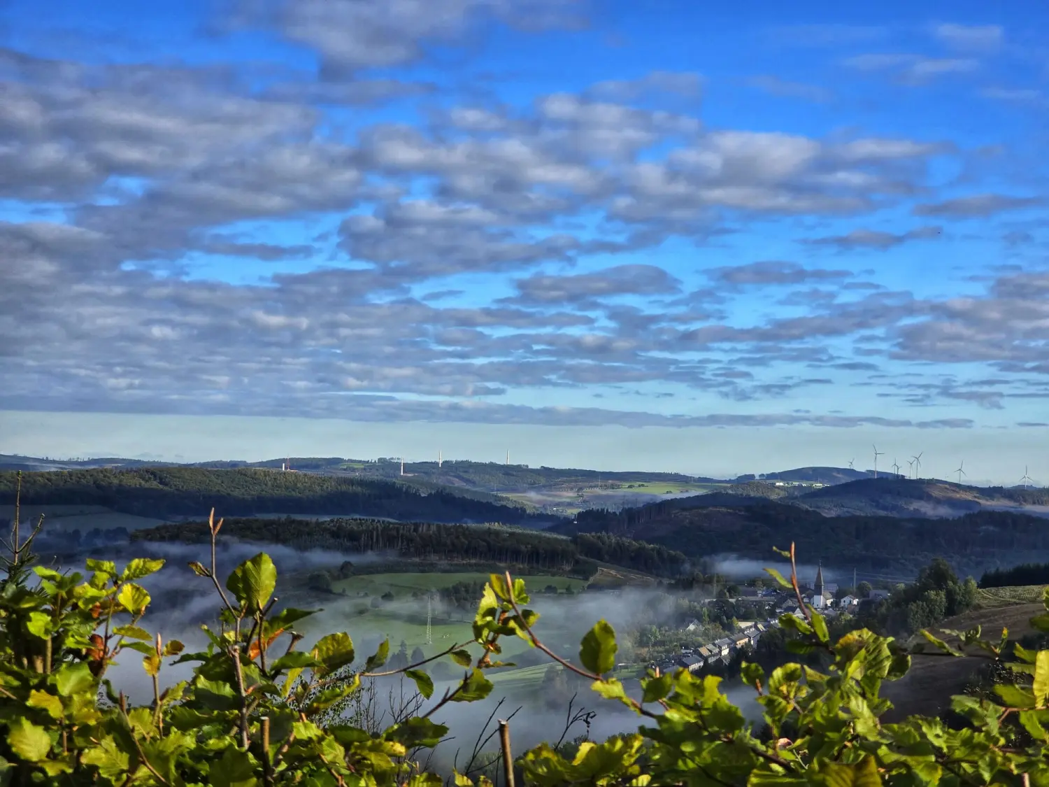 Umgebung/Landschaft von Ferienwohnungen Dorfliebe Dörnberg