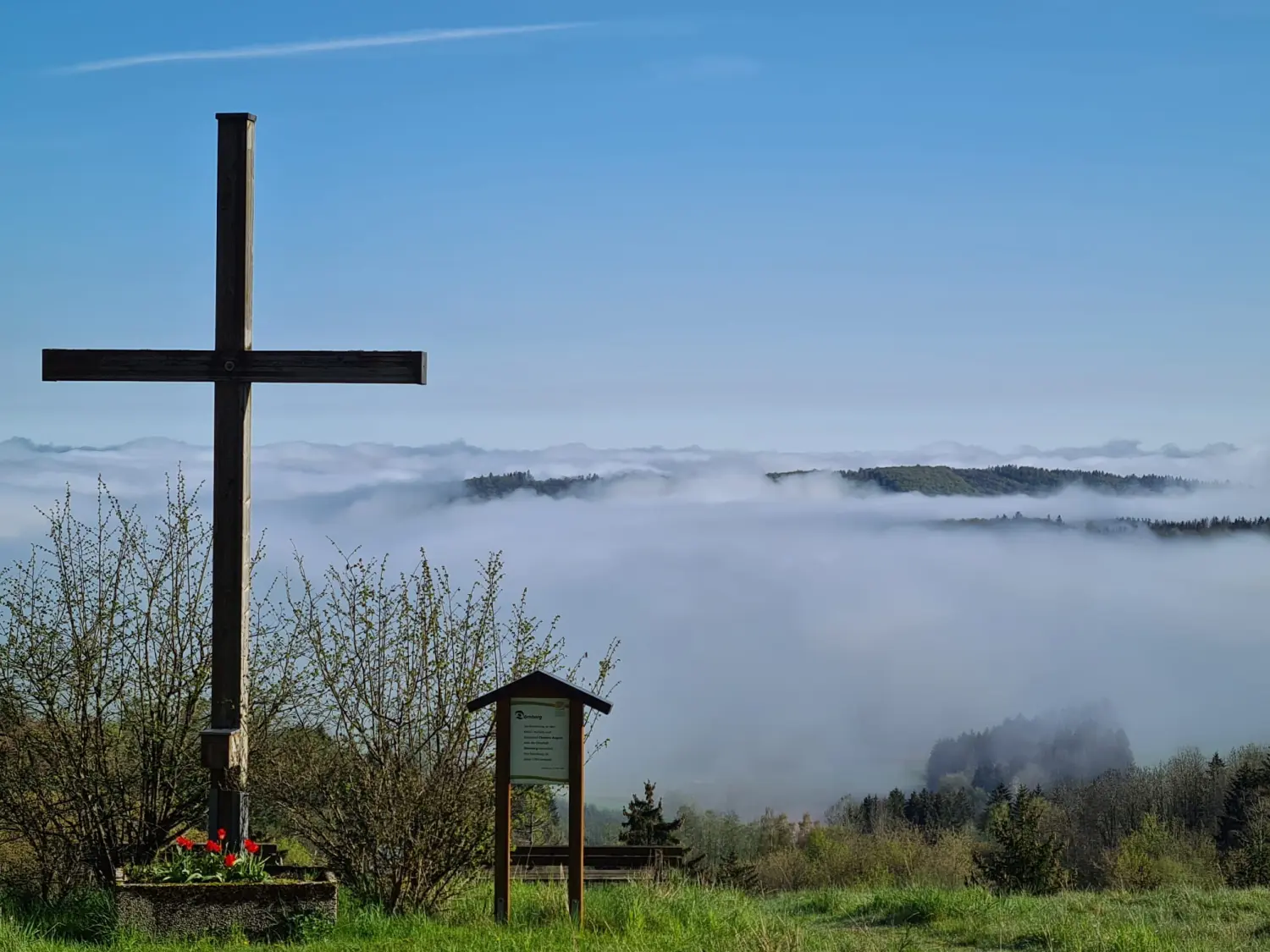 Umgebung/Landschaft von Ferienwohnungen Dorfliebe Dörnberg