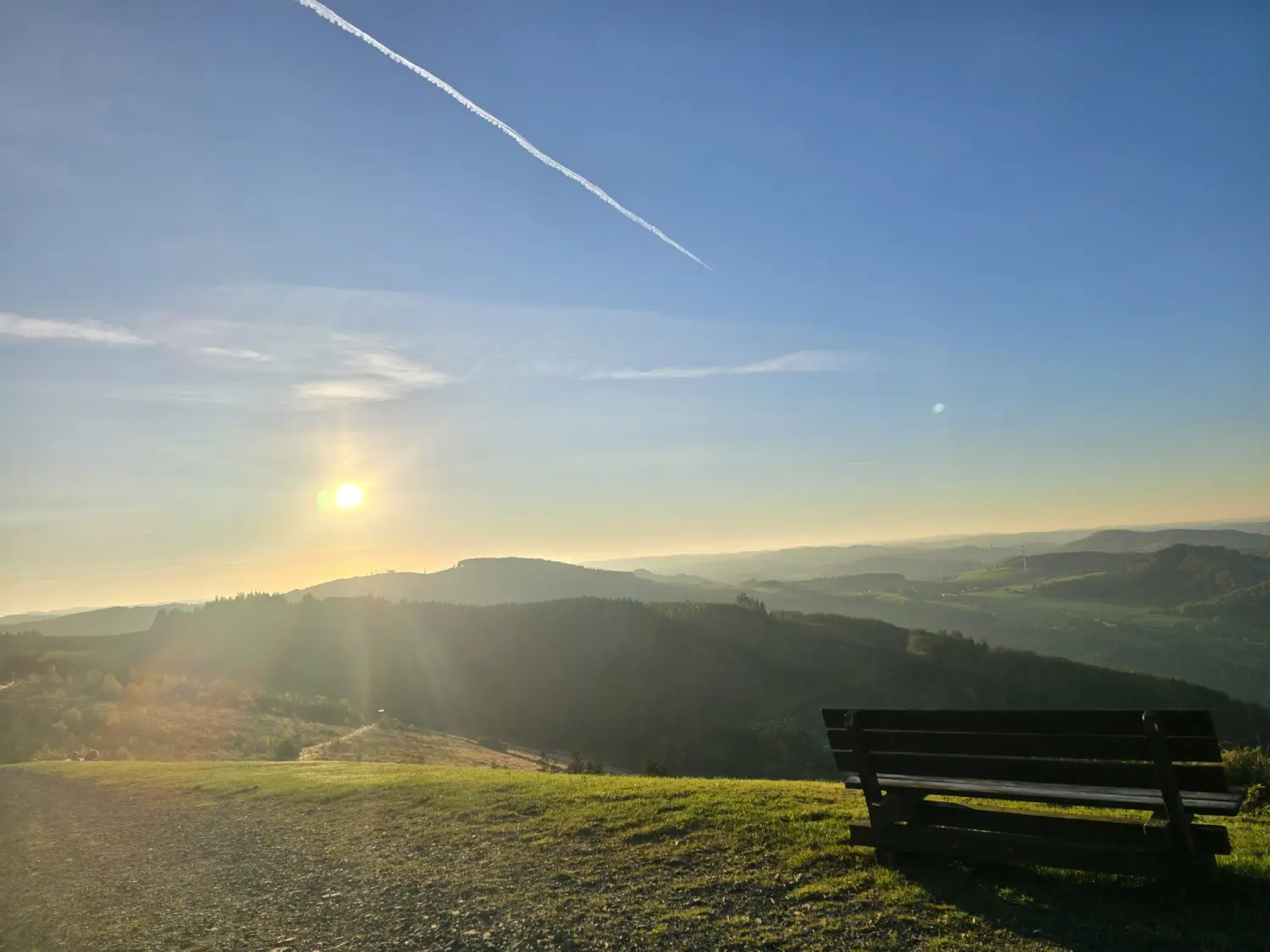 Umgebung/Landschaft von Ferienwohnungen Dorfliebe Dörnberg