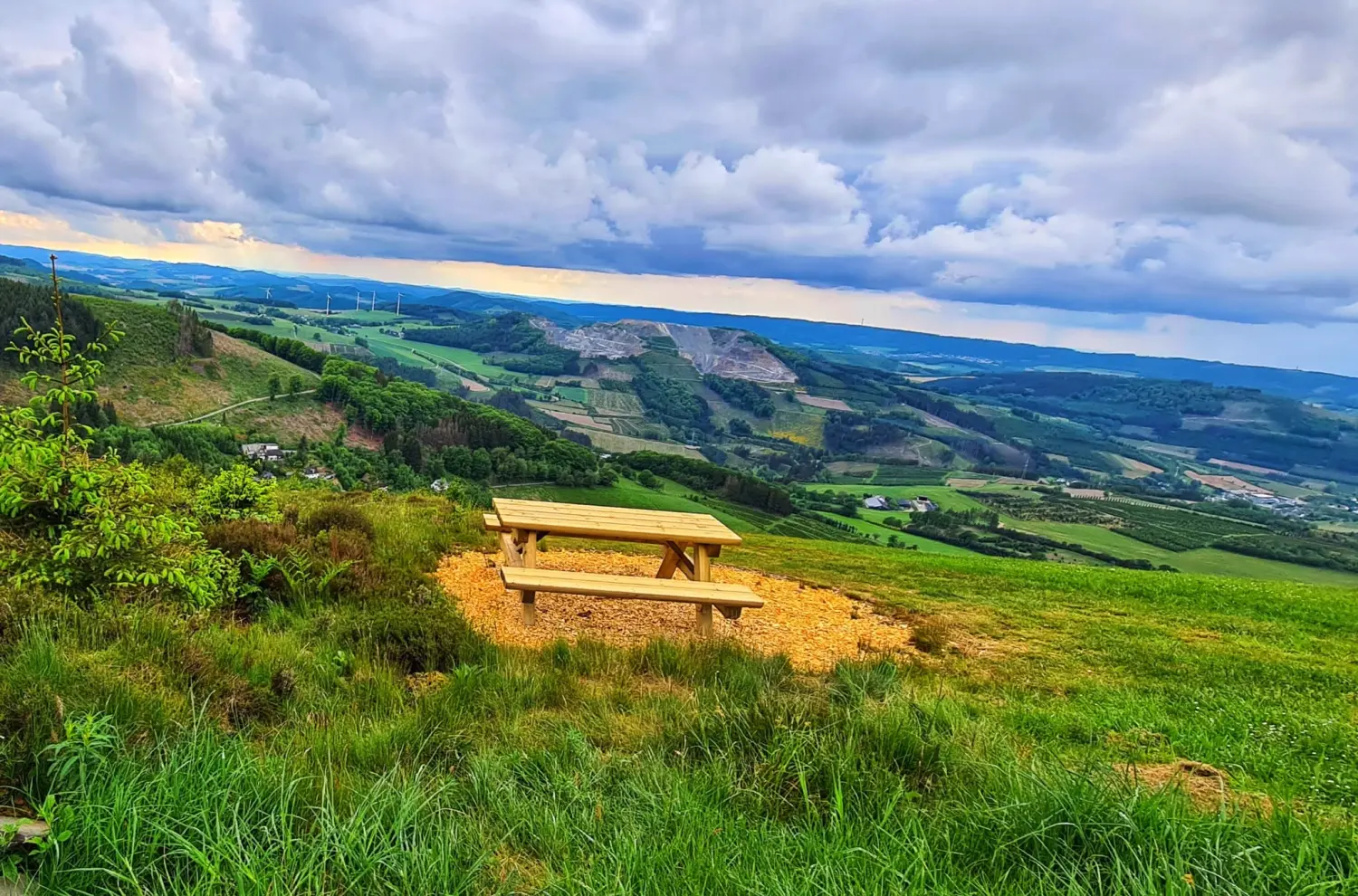 Umgebung/Landschaft von Ferienwohnungen Dorfliebe Dörnberg