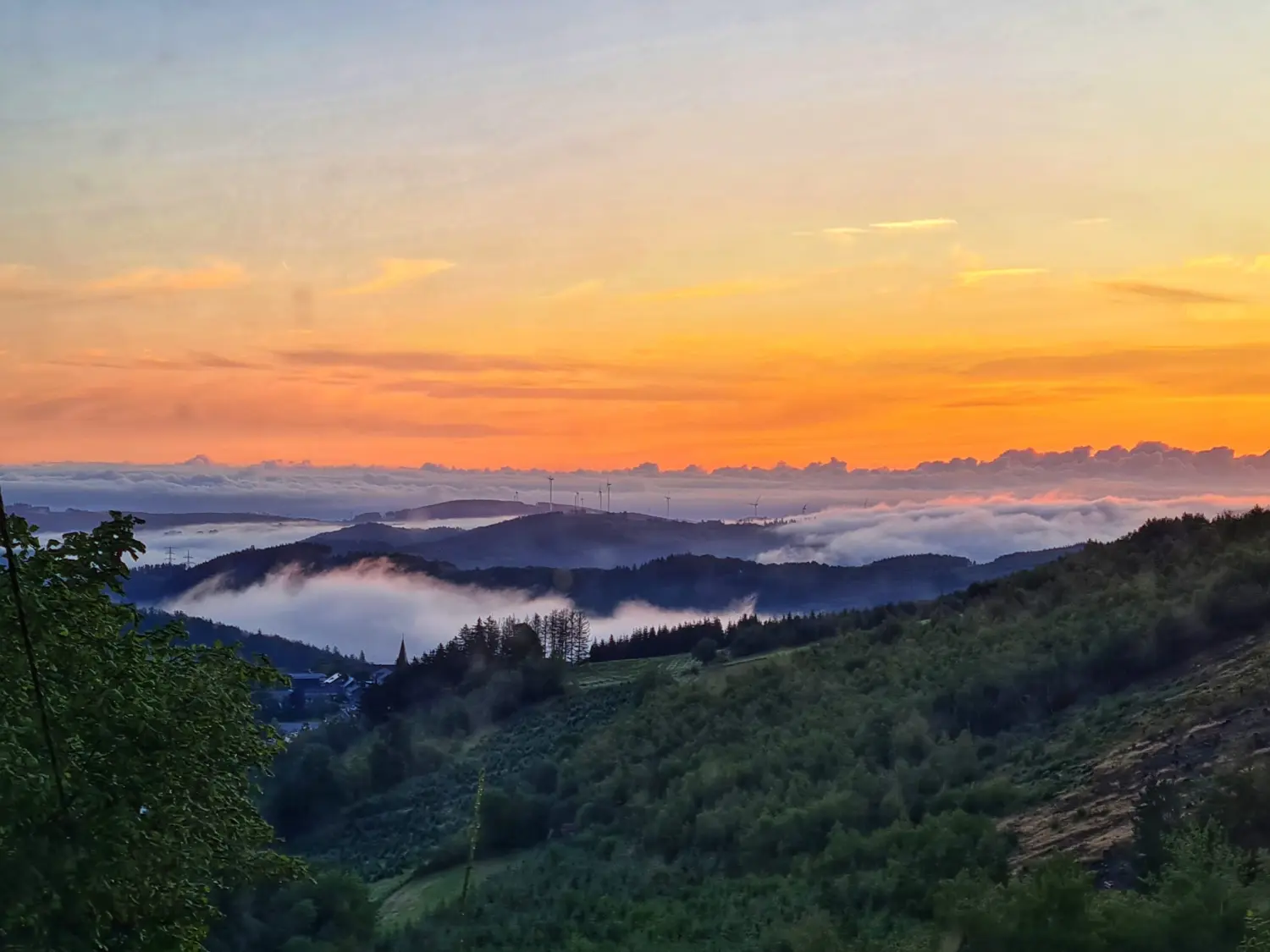 Umgebung/Landschaft von Ferienwohnungen Dorfliebe Dörnberg
