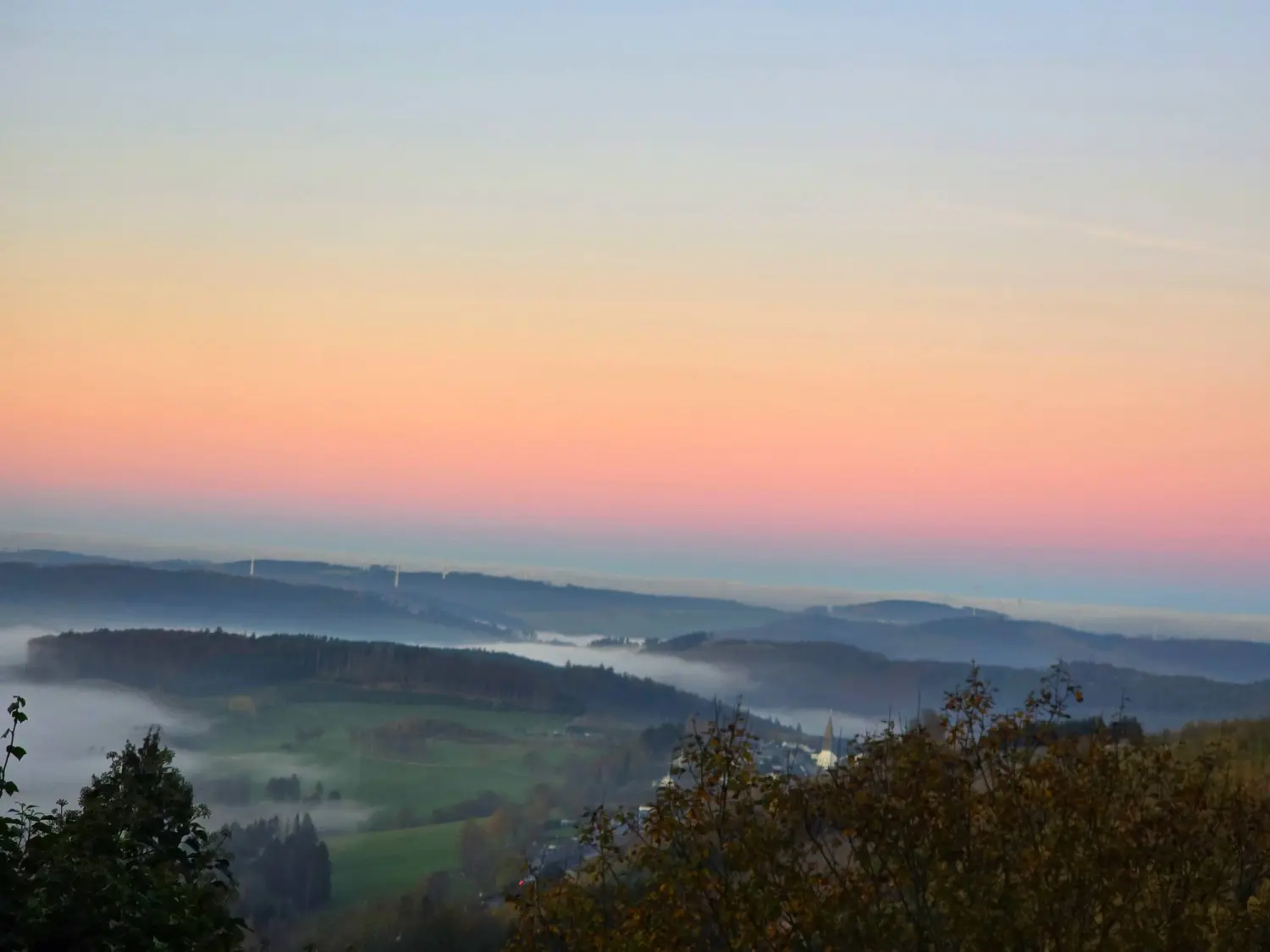 Umgebung/Landschaft von Ferienwohnungen Dorfliebe Dörnberg