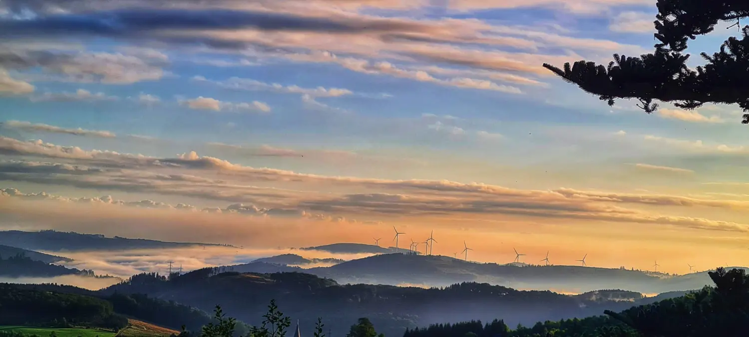 Umgebung/Landschaft von Ferienwohnungen Dorfliebe Dörnberg